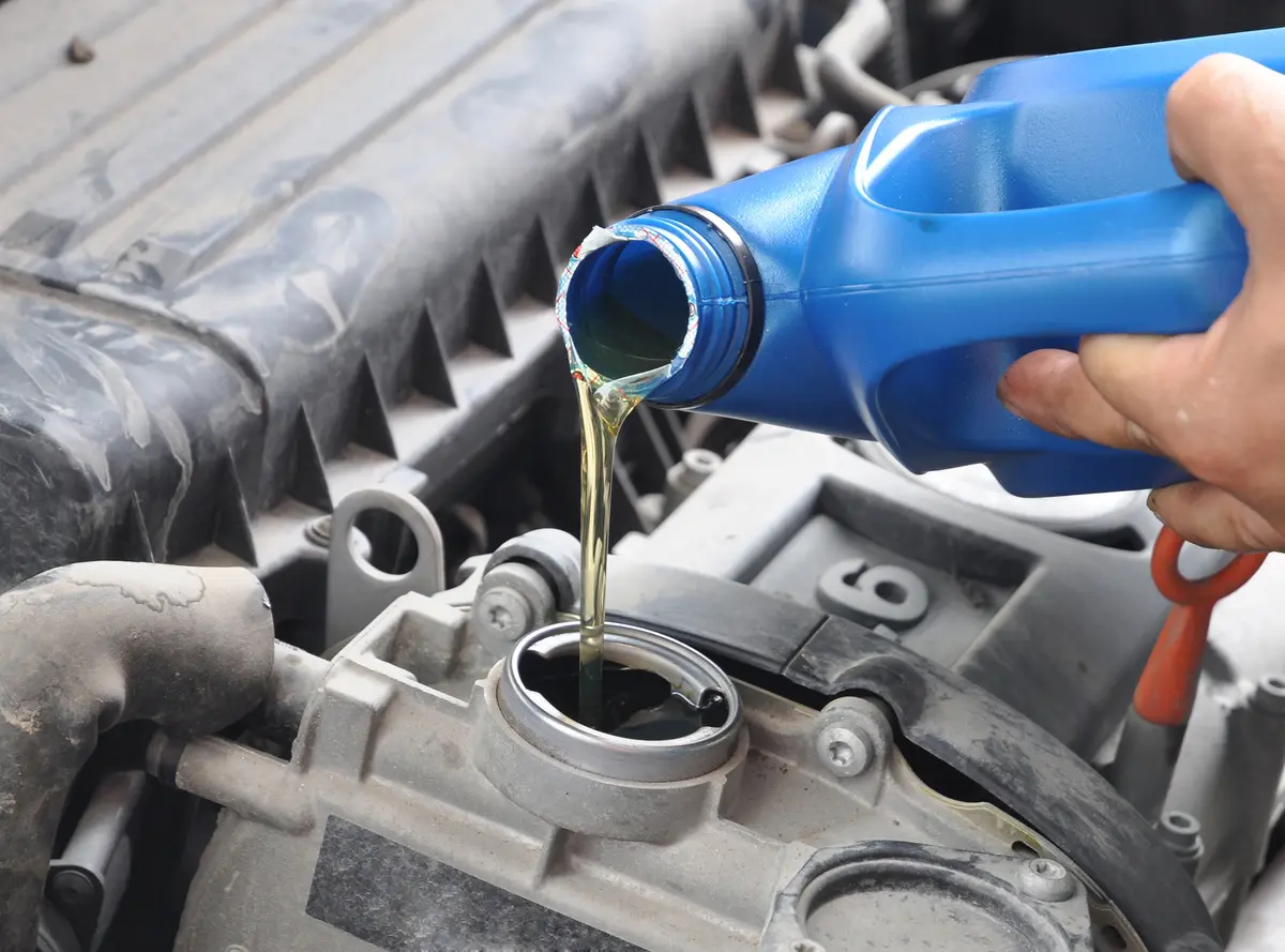 Agricultural machinery engine servicing